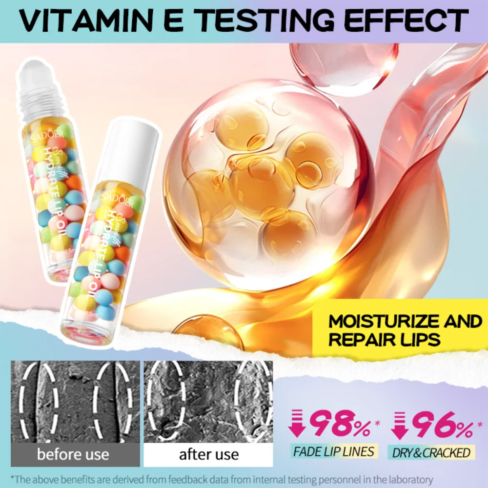 Масло для блеска губ Huile A Levre Vaselina Balsamos Labial Labello Hidratante De Voluminizador Labios Levres Roses Eclaircissant