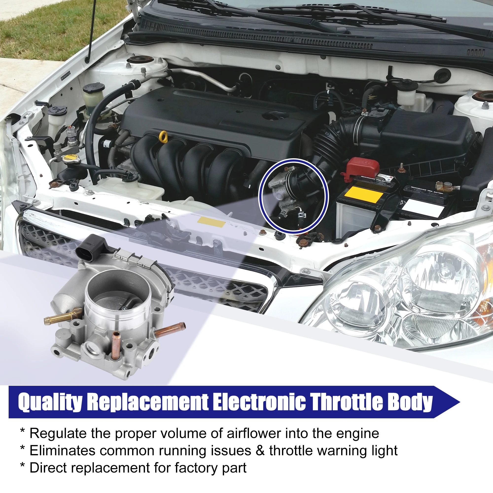 STQR Продукт оптом OEM 0280750097 022133062 Электронный корпус дроссельной заслонки