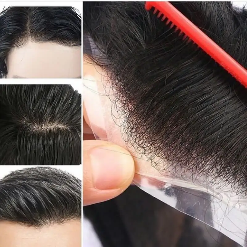 Рисунок 6 - Парик мужской из искусственной кожи с двойным узлом