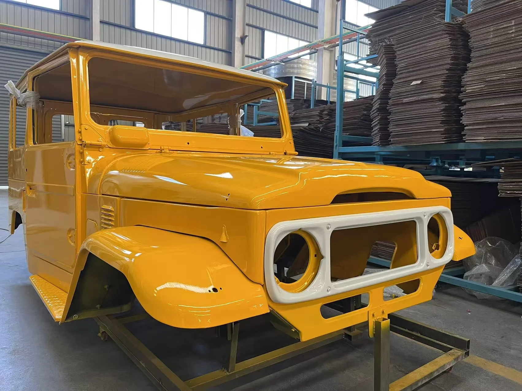 Для Toyota FJ43 BJ44 полная индивидуальная реставрация окрашенные двери кабины