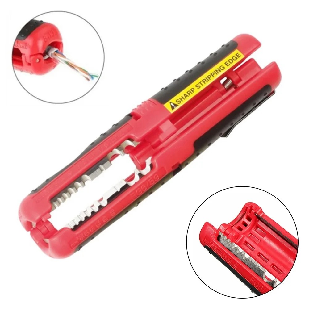 

Портативный многофункциональный инструмент для зачистки проводов Инструмент для зачистки кабеля 125 мм плоскогубцы для зачистки ручные инс...