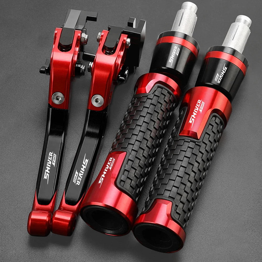 

For Aprilia SHIVER 750/ GT 2007-2016 2009 2010 2011 2012 2013 Motorcycle Adjustable Brake Clutch Levers 22mm Handlebar grips end