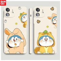 cute doraemon couple phone case for iphone 11 pro 12 mini 13 max 8 7 6s 6 plus se 2020 x xr xs soft silicone cover funda coque