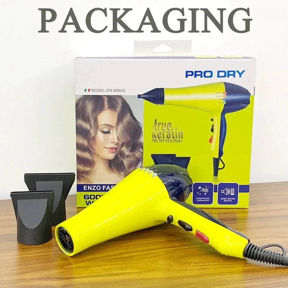 Профессиональный высокоскоростной фен 17000 об/мин с отрицательными ионами