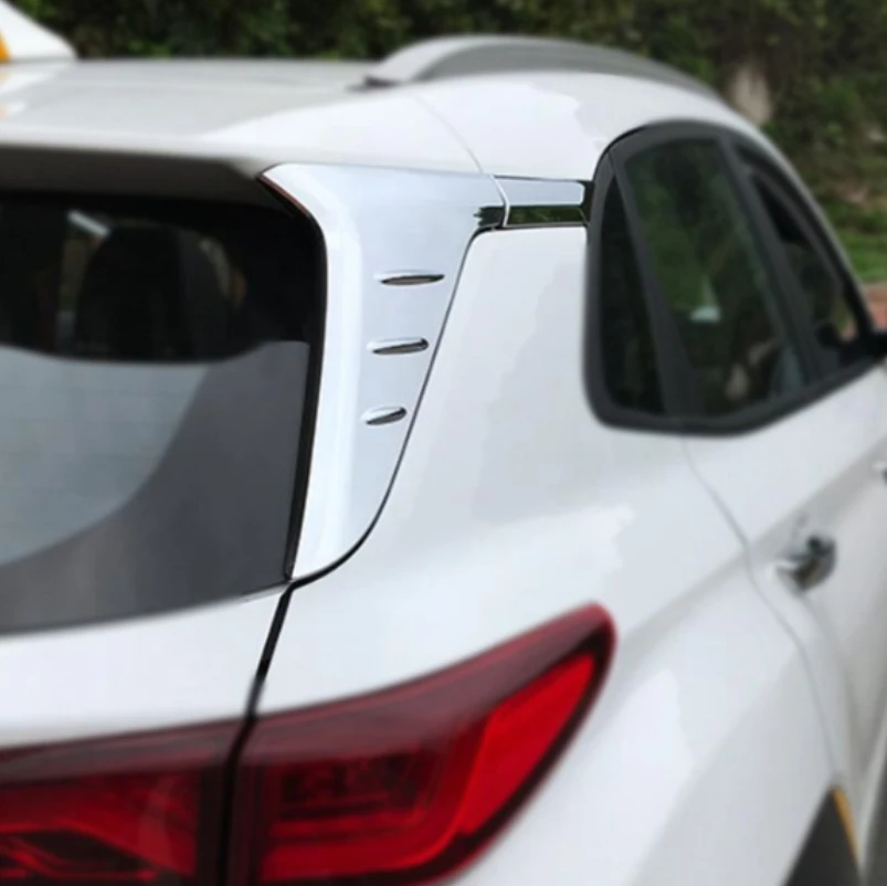 Аксессуары для Hyundai Kona 2018 2019 2020 жалюзи заднего окна накладка на зеркало вида рамка