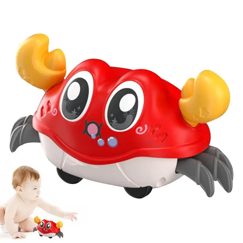 

Детские пляжные игрушки, краб Ползания, Детские Сенсорные игрушки, Забавный спасательный Краб для малыша, интерактивные игрушки, подарки на день рождения, популярные игрушки 2023