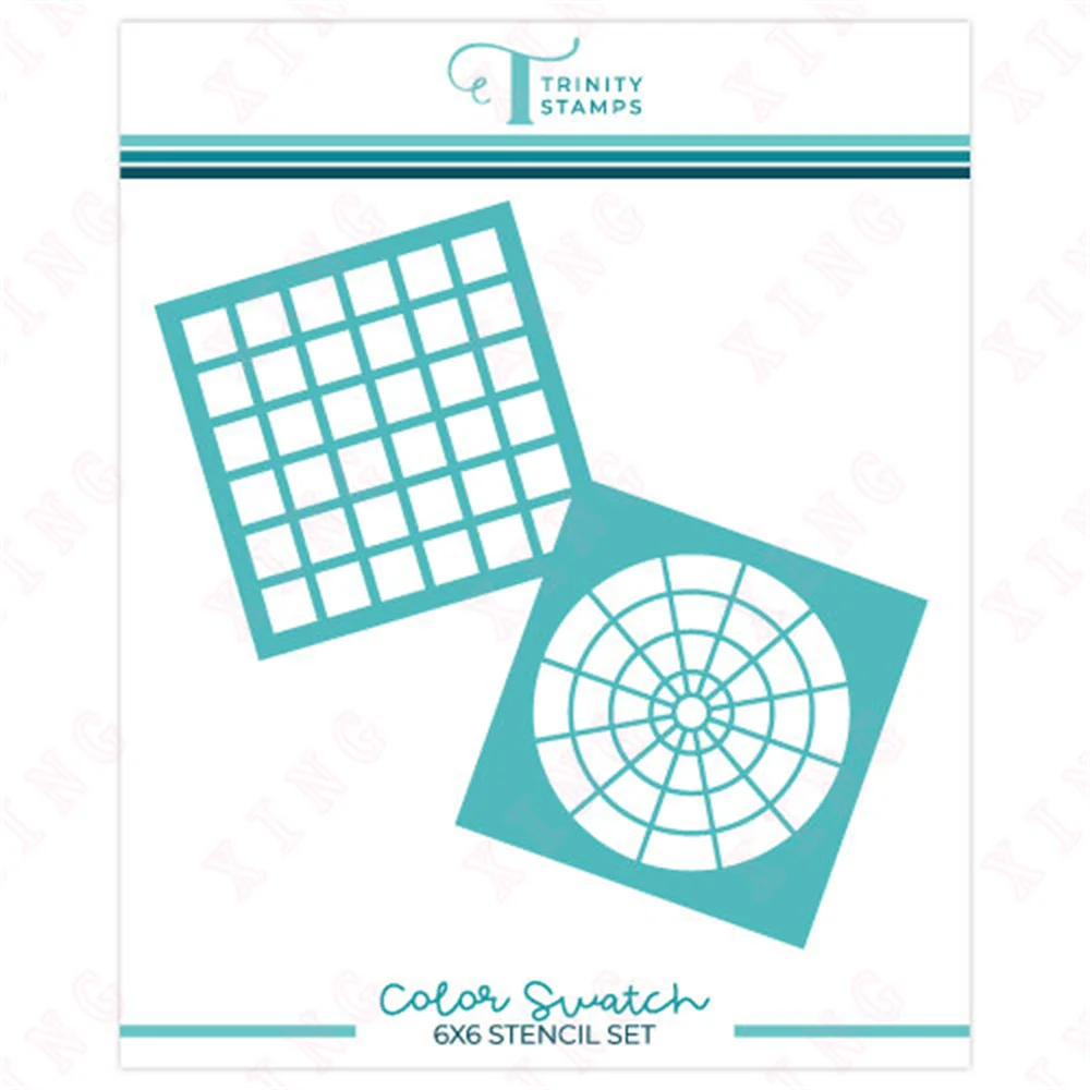 

2022 New Cut Die Painting Scrapbook Paper Decoration Embossing Template Diy Handmade Craft Layering Stencils Color Swatching Set