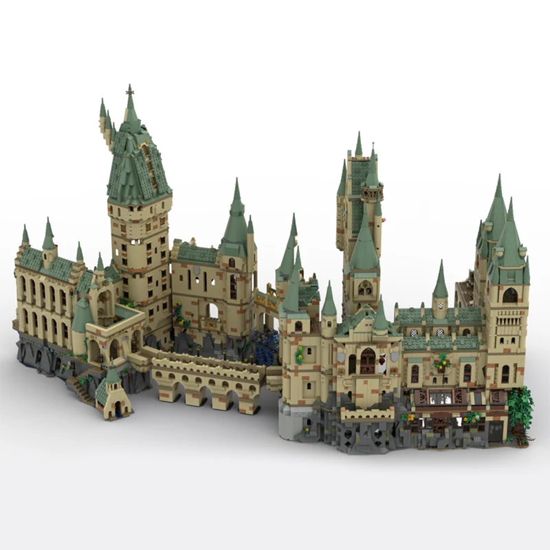 MOC Magic World Лего Хогвартс 14+