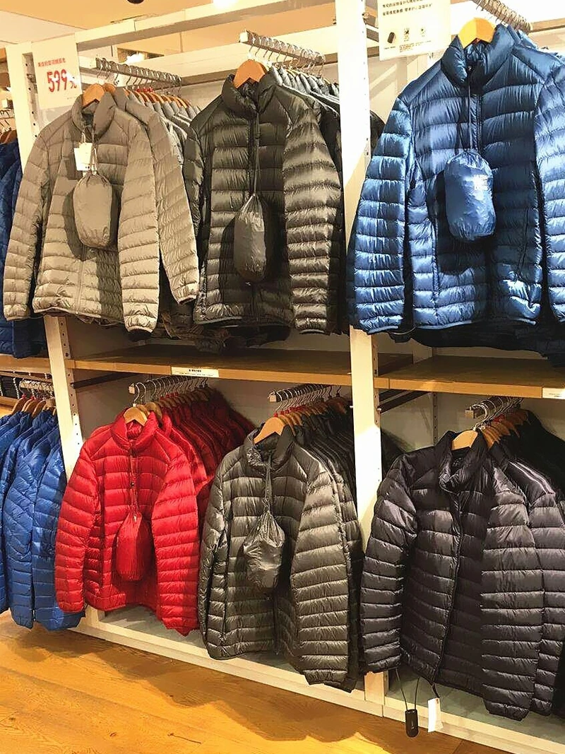 Men's Four Seasons Ultra Lightweight Packable Down Jacket Water and Wind-Resistant Breathable Coat Big Size Men Hoodies Jackets