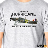 aeroclassic battle of britain hawker hurricane fighter t shirt summer cotton short sleeve o neck mens t shirt new s 3xl