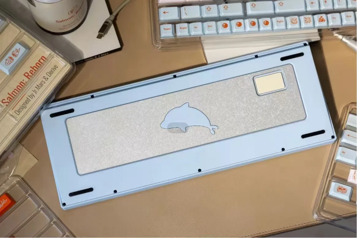 Комплект механической клавиатуры Dolphin80 3 режима беспроводной комплект Bluetooth