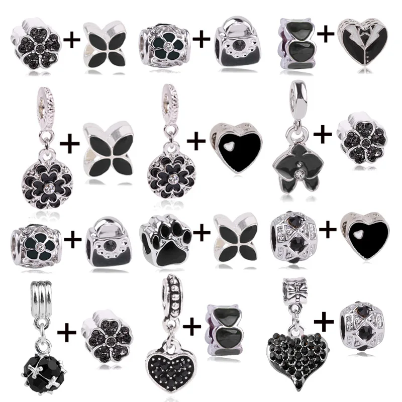 

2 шт./лот подвеска с маленькими листьями Folower подходят для брендовых браслетов в европейском стиле для женщин ювелирные изделия новый дизайн...