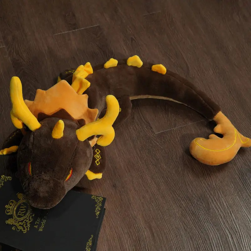 

Аниме Genshin Impact Zhong Li плюшевая кукла дракона Хэллоуин косплей мягкая игрушка подарок Подушка набивная Детский костюм реквизит подушка