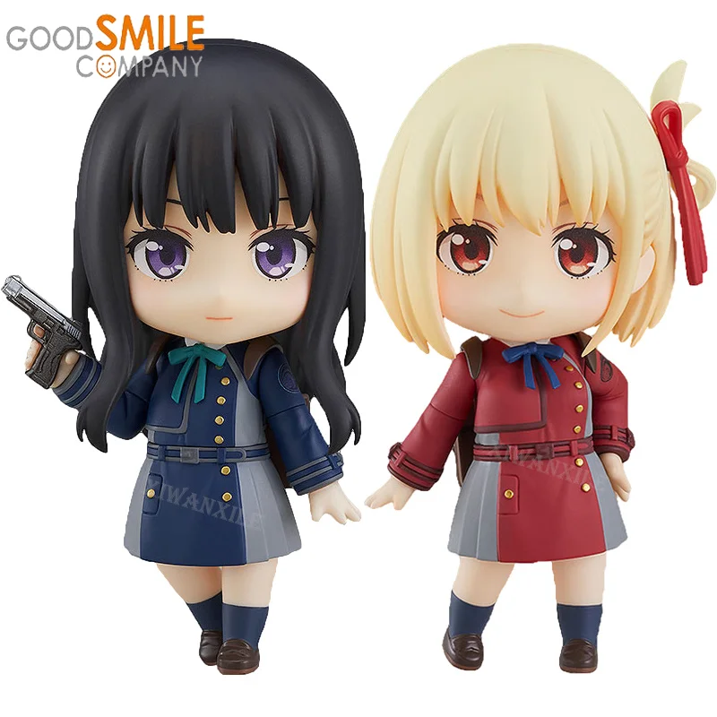 

Фигурки героев фильма «Хорошая Улыбка», Lycoris Recoil nishikier Chisato Inoue Takina Nendoroid No.1955 1956, подарочные куклы в коробке