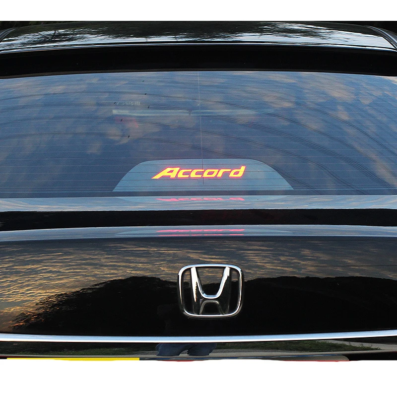 Крышка стоп-светильник для 2018 2019-2022 10 Honda Accord 3rd черная акриловая крышка лампы