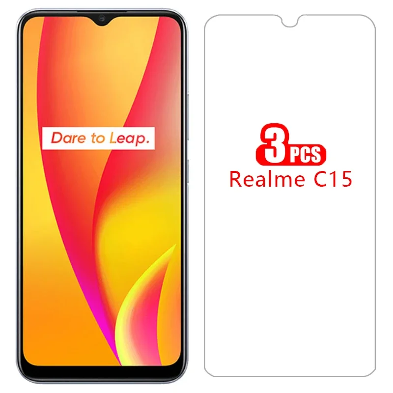 

case for realme c15 cover screen protector tempered glass on realmec15 c 15 15c coque realmi reame relme ralme real me realmic15