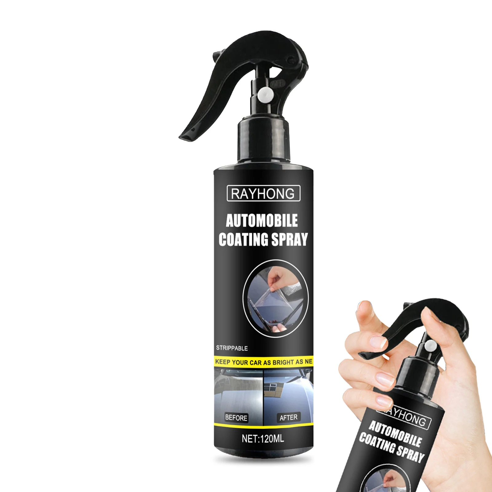 

120ml Car Scratch Repair Nano Spray Ceramic Coating Car Paint Sealant Removes Any Scratch And Mark Car Styling