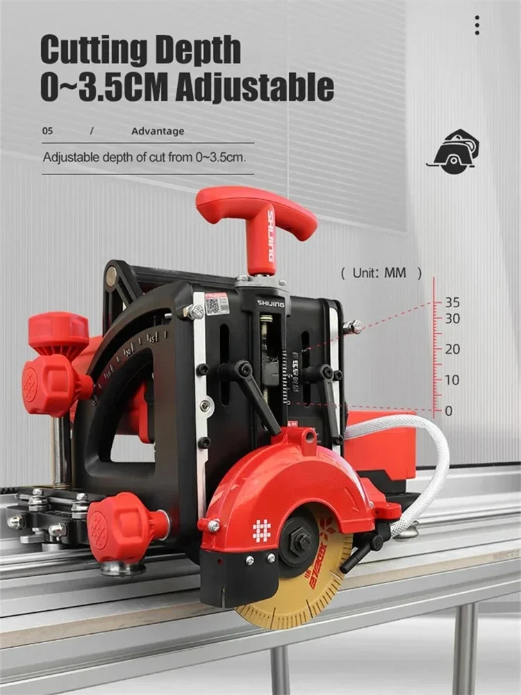 Полностью автоматическая орбитальная режущая машина ShiJing 9510 камневидная