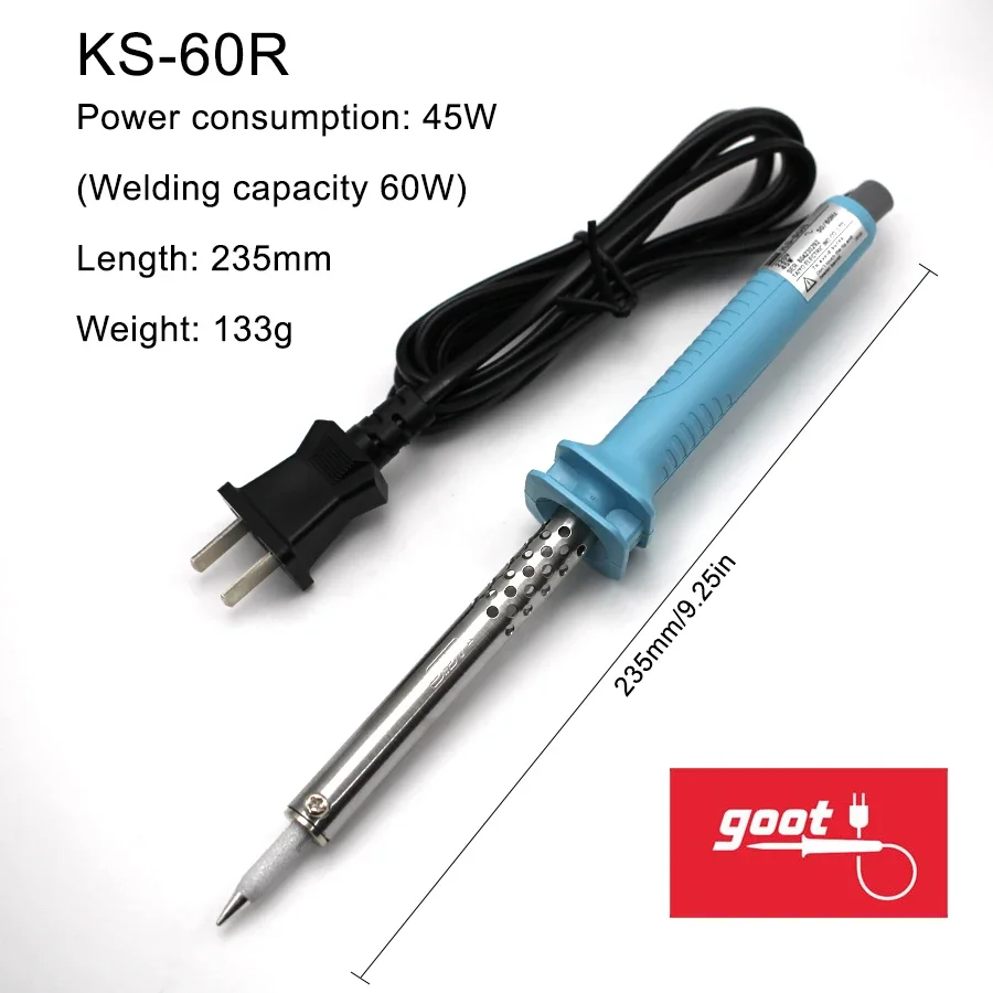 

GOOT электрический паяльник KS-30R KS-40R KS-60R KS-80R KS-100R