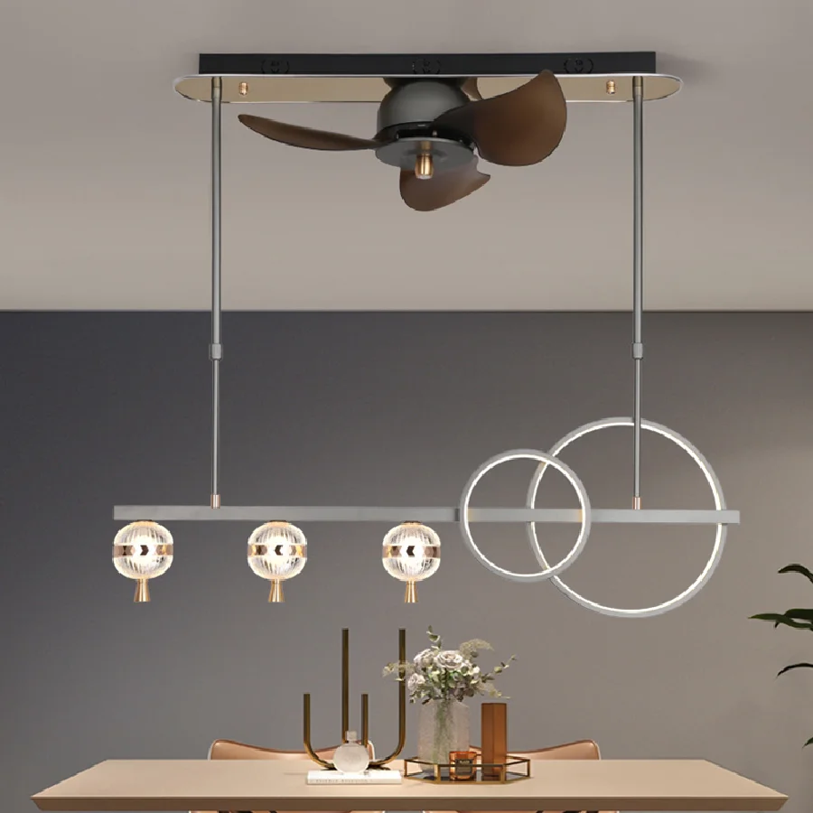 

Modern dining room Chandelier Ceiling fan without blades bedroom Ceiling fan lamp Ceiling fans with lights Pendant Lights