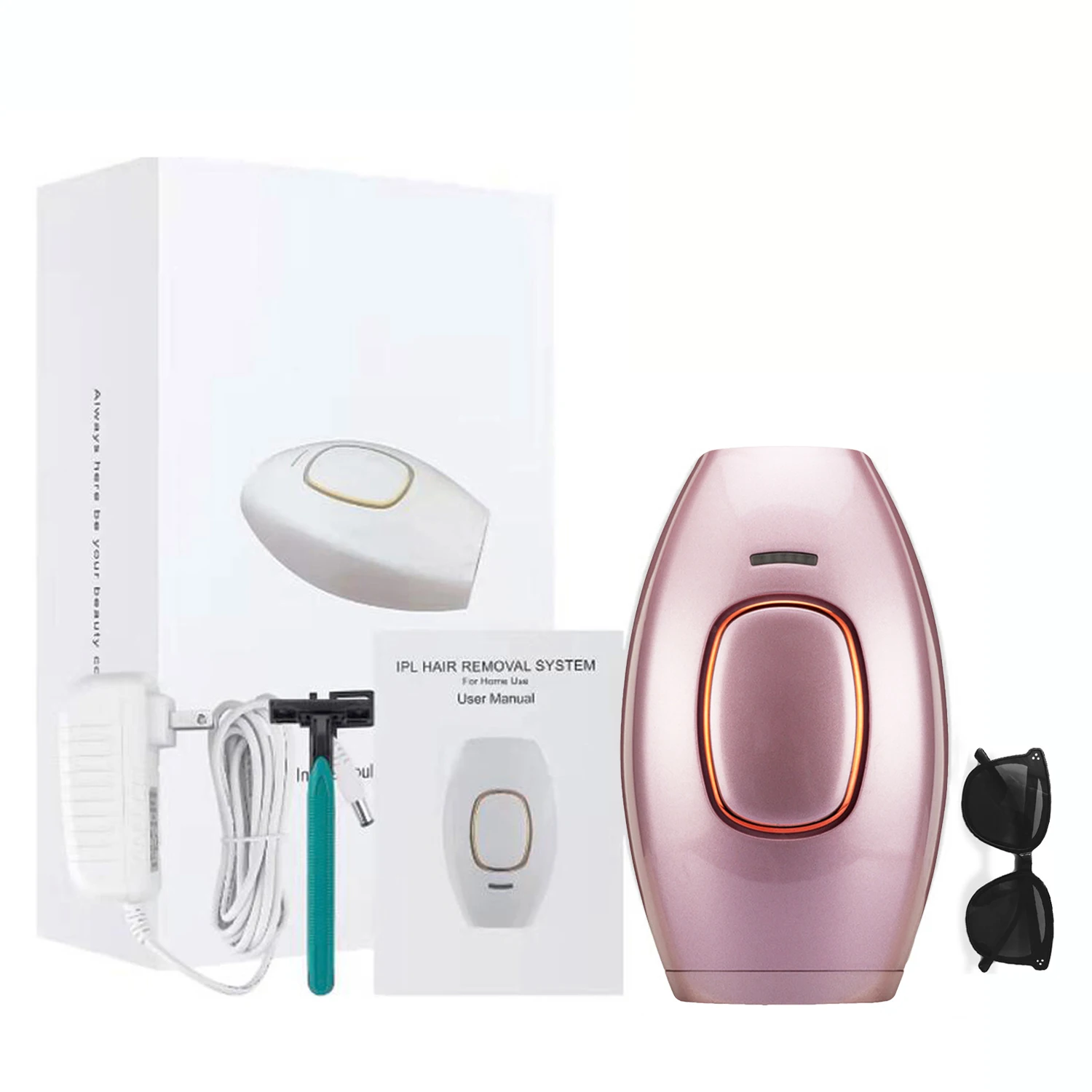 

Laser Hair Removal IPL Epilators Deivce 500000 Flashes Epilators Hair Rmover Machine Women Shaving Home Use Painless Body Shaver