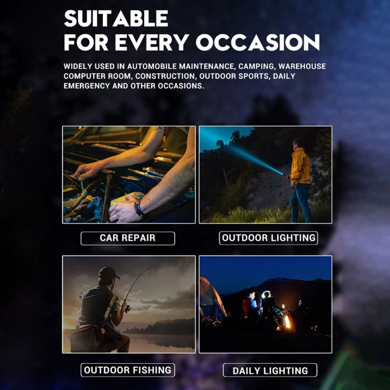 

Фонарик, водонепроницаемый, ручной фонарик, мини-масштабирование, карманный фонарик