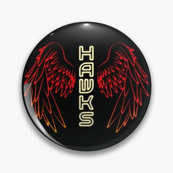Мой герой Академия Hawks красные крылья мягкая Кнопка булавка металлические