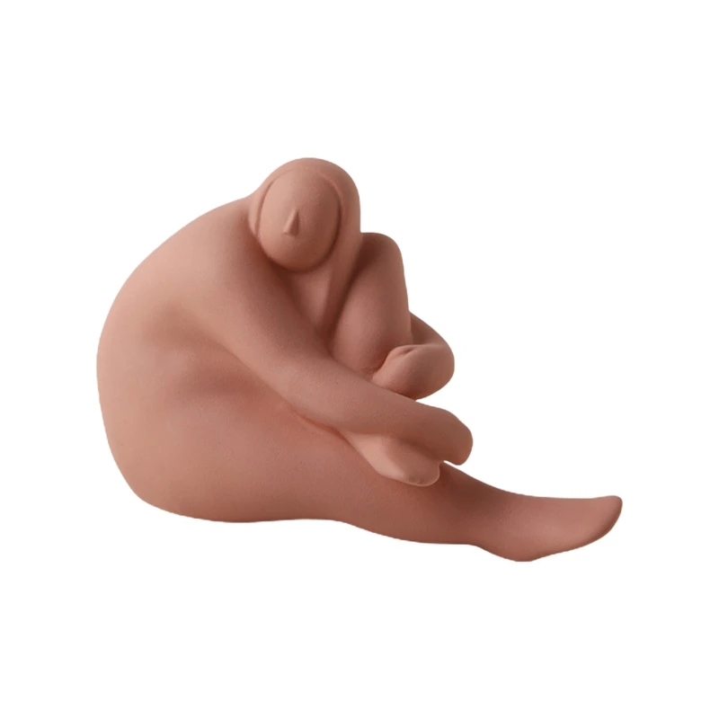 

Minimalist Abstract Fat Figure Art Sculpture Small Ornament Desktop Decor