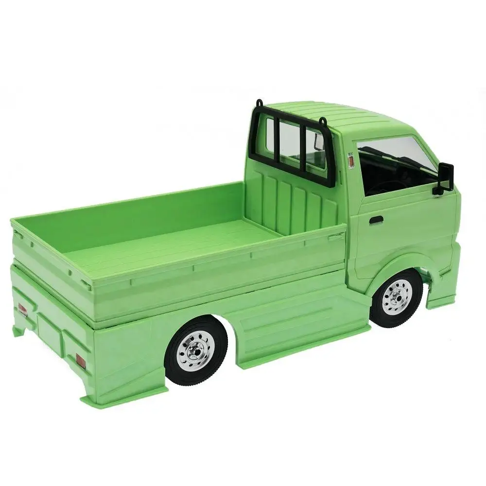 Wpl D12 1:10 2wd Rc Car Simulation Drift Climbing Truck Led Light On-road 260 Brushed Motor D12 Car 1/10 For Kids Toys enlarge