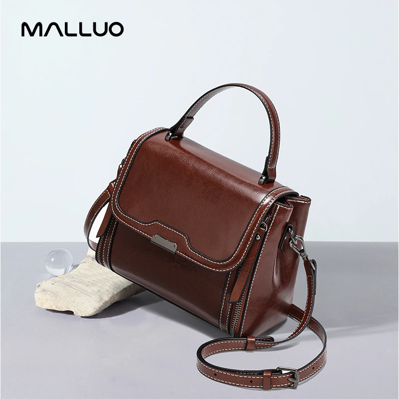 Женская дизайнерская сумка из воловьей кожи