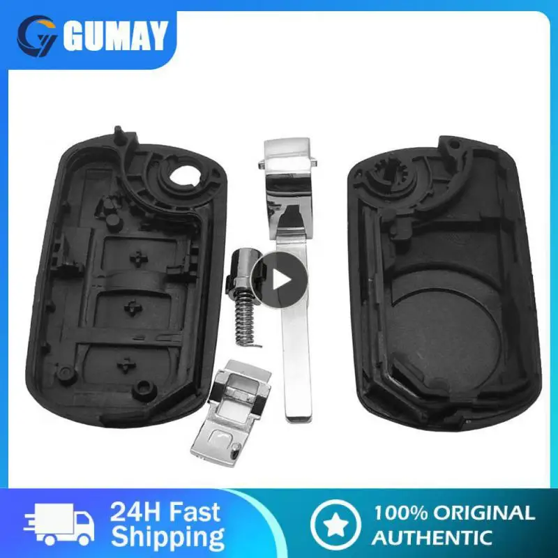 

1~8PCS Replacement Shell Folding Flip Remote Key Case Fob 3 Button for LAND ROVER Range Rover Sport LR3 Discovery