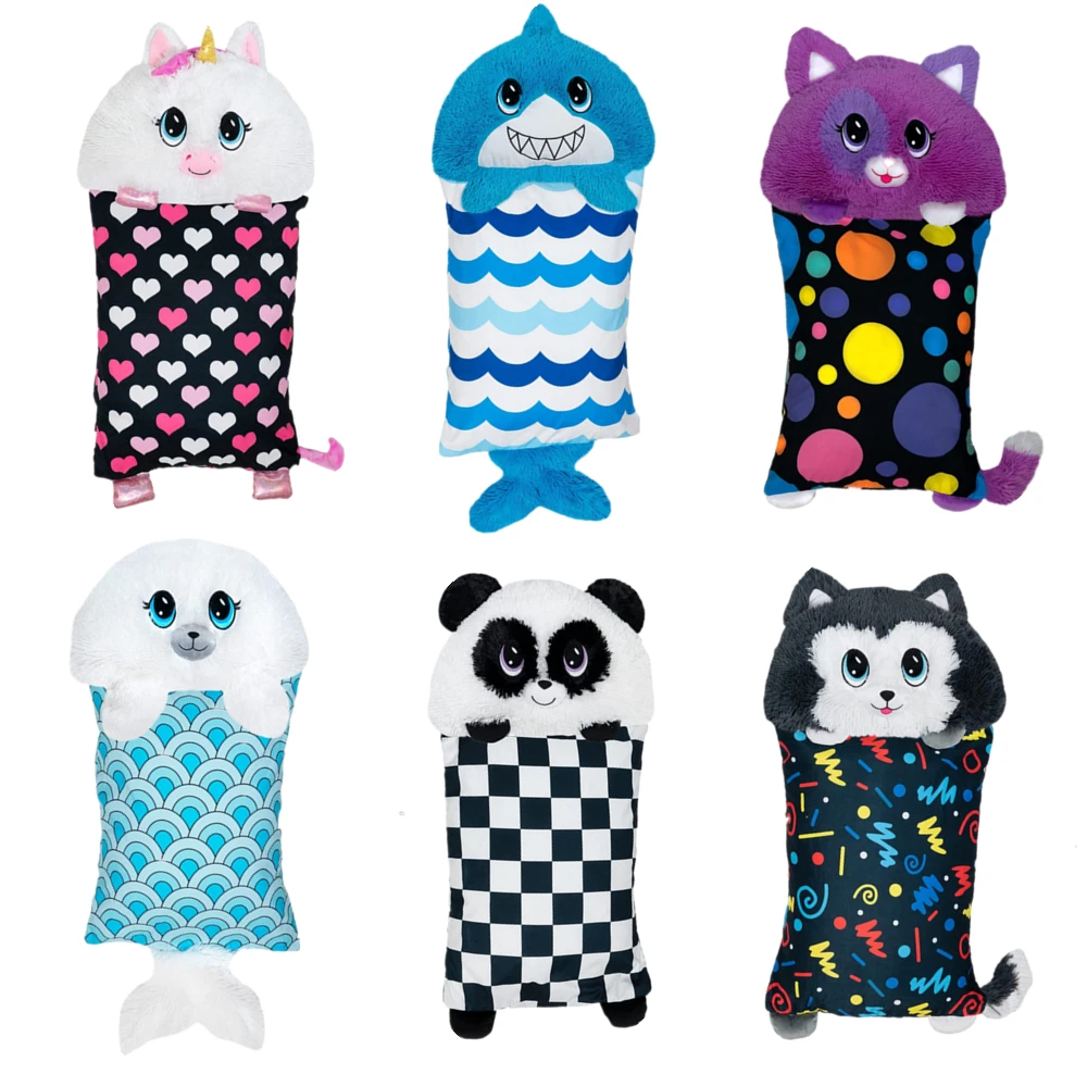 

Fluffaluff Pets Children Pillow Cover Soft Animal Cartoon Pillow Cushion Cute Shark Plush Toy Stuffed Lovely kids Birthyday Gift