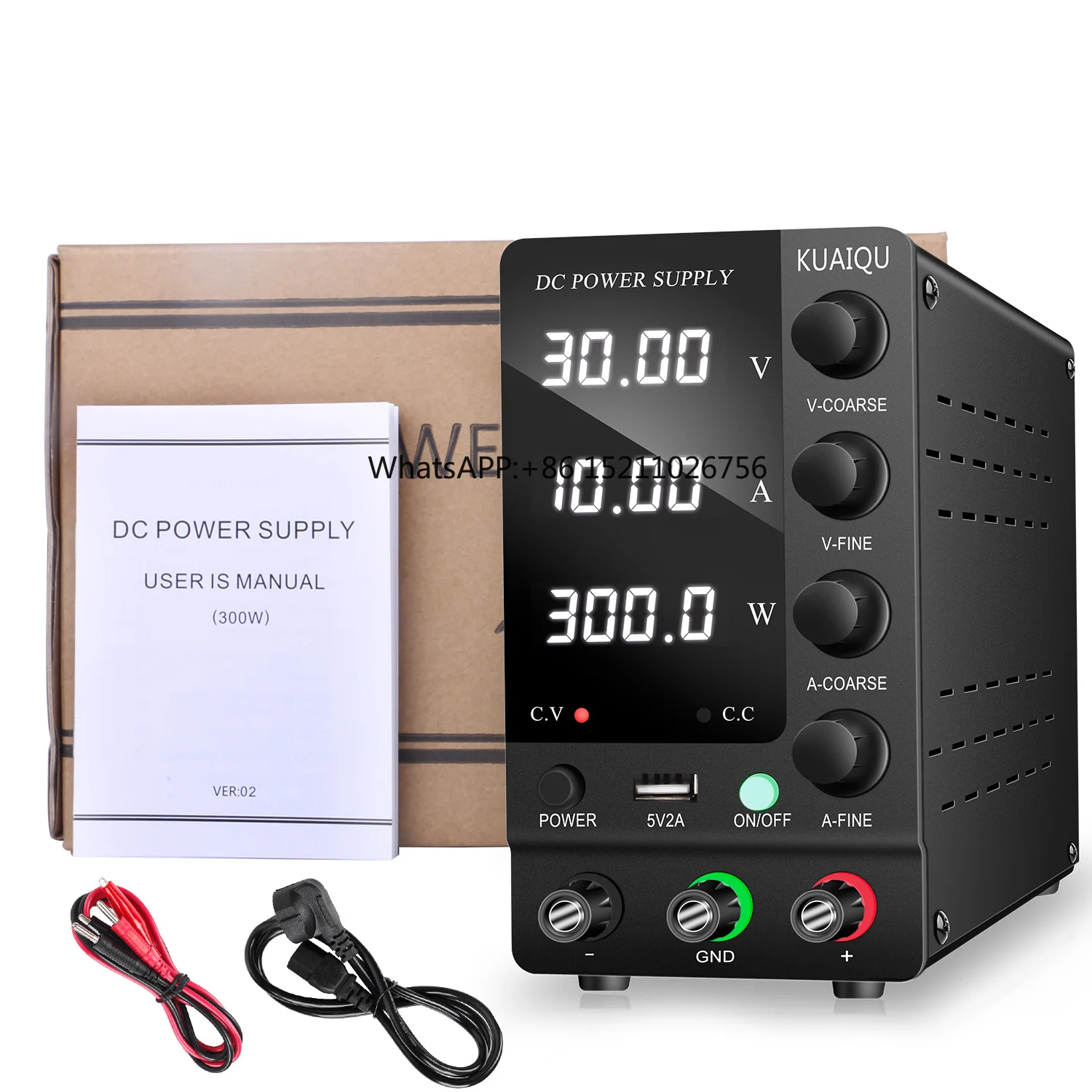 Лабораторный регулируемый источник питания NICE-POWER SPS-C3010, черный, 30В 10А, высокоточный, по выгодной цене (art.: 3920db3bdcb97) - 3920db3bdcb97