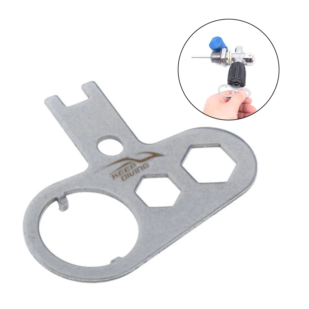 

Scuba Diving Tank Inflator Valve Removal Install Tool Equipment Valve Removal Repair Care Kit Diving Tank Valve Repair Accessory