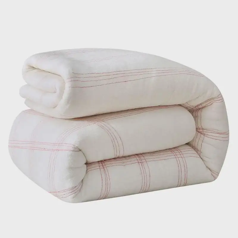 Cotton Quilt Household Duvet Insert Mattress Single Student Dormitory Double Autumn and Winter Thic...