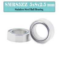 smr85zz bearing 582 5 mm 10pcs abec 1 stainless steel ball bearings shielded smr85z smr85 z zz