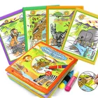 Coolplay Волшебная книга для рисования водой, раскраска, доска для рисования, книжка для рисования, игрушки для рисования, обучающие игрушки для детей, рождественские подарки