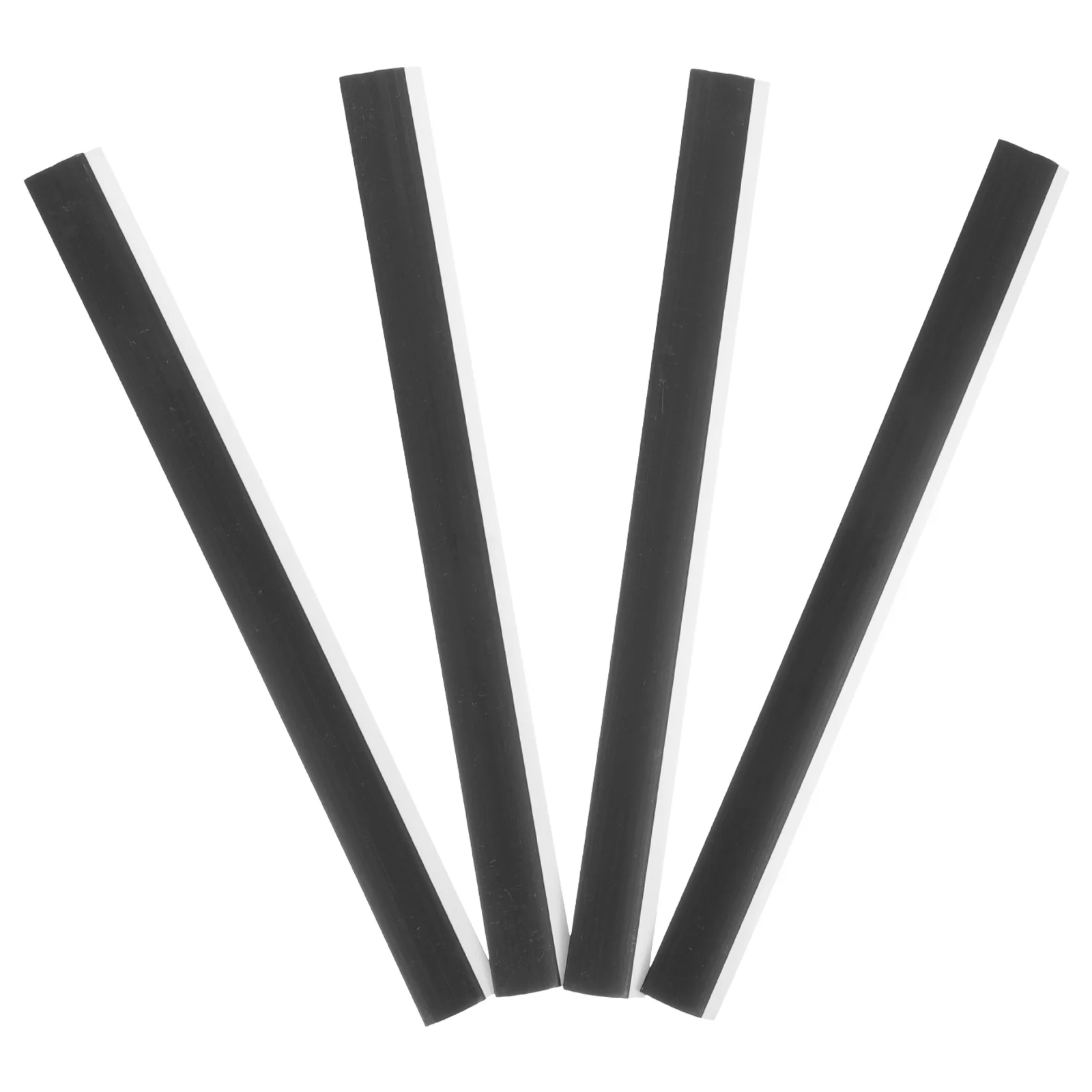 

4pcs Dustpans Edge Dust Pan Inlet Pressing Strips Garbage Edge Protectors