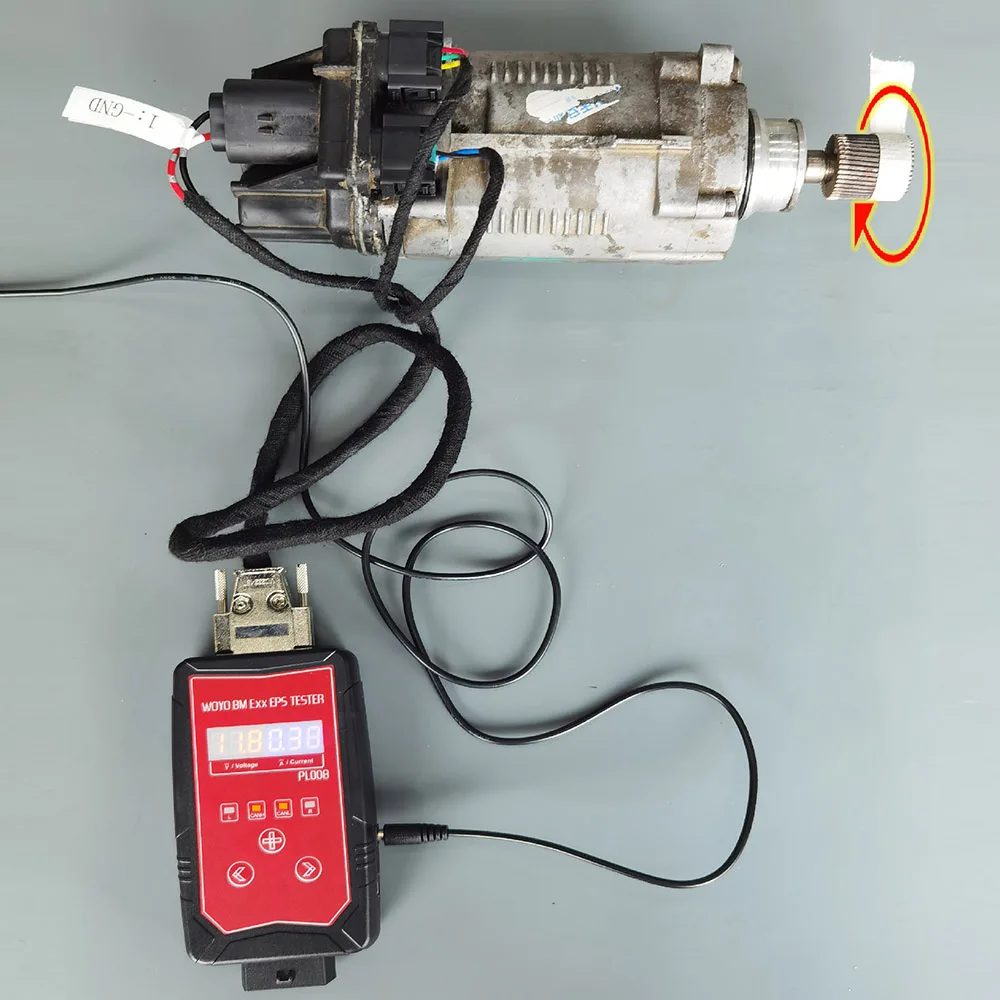 WOYO PL008 EPS Тест двигателя рулевой колонки для BMW E81 E82 E84 E88 E89 E90 E91 E93 Имитация датчика