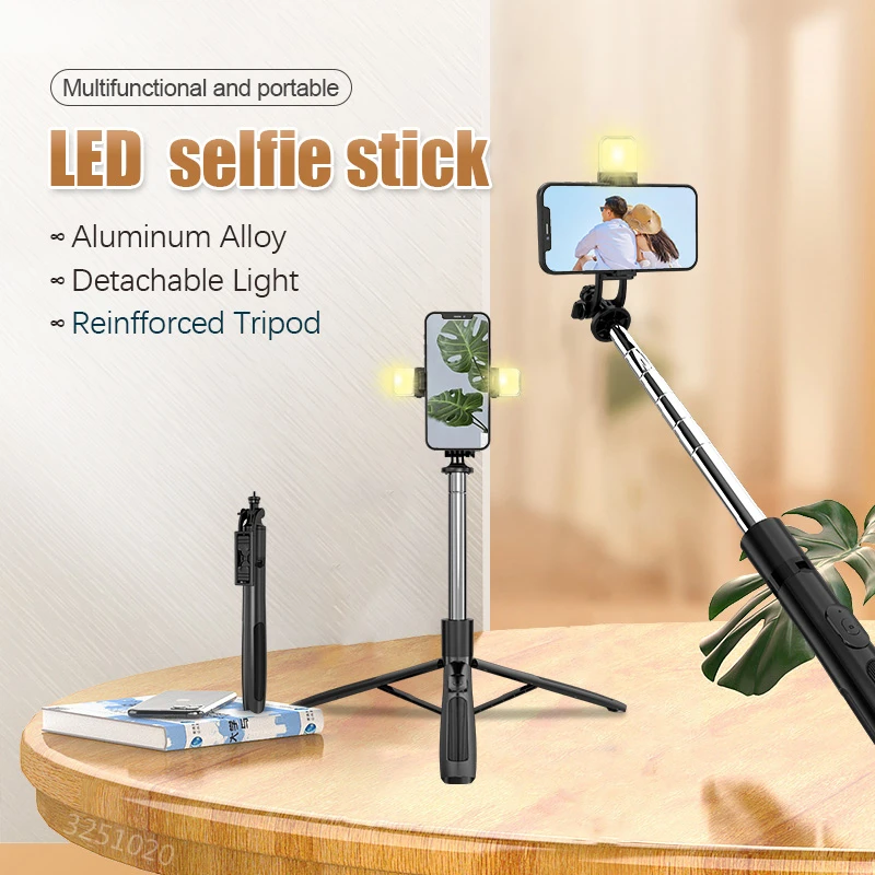 

Беспроводной штатив для селфи FGCLSY 2022, многофункциональный портативный штатив с дистанционным управлением и вращением на 360 градусов, кронш...