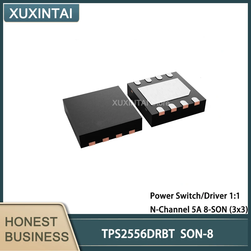 

10 шт./лот TPS2556DRBT TPS2556 выключатель питания/Драйвер 1:1 N-Channel 5A 8-SON (3x3)