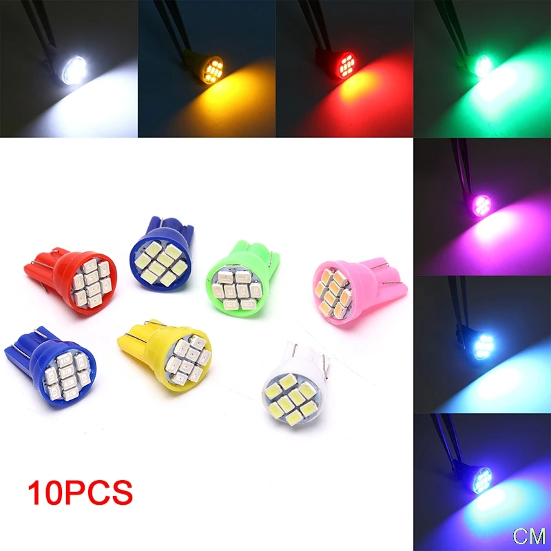 

10 светодиодный т., Автомобильные светодиодные лампы T10 W5W