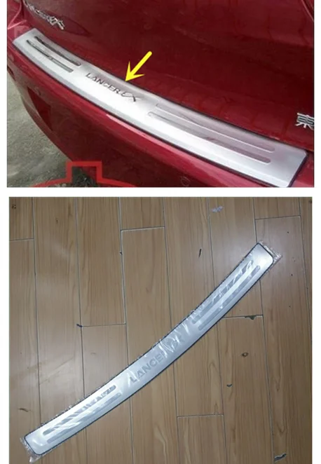 

For Mitsubishi LancerEX 2010-2015 stainless steel car threshold guard plate anti-scratch protection car accessories