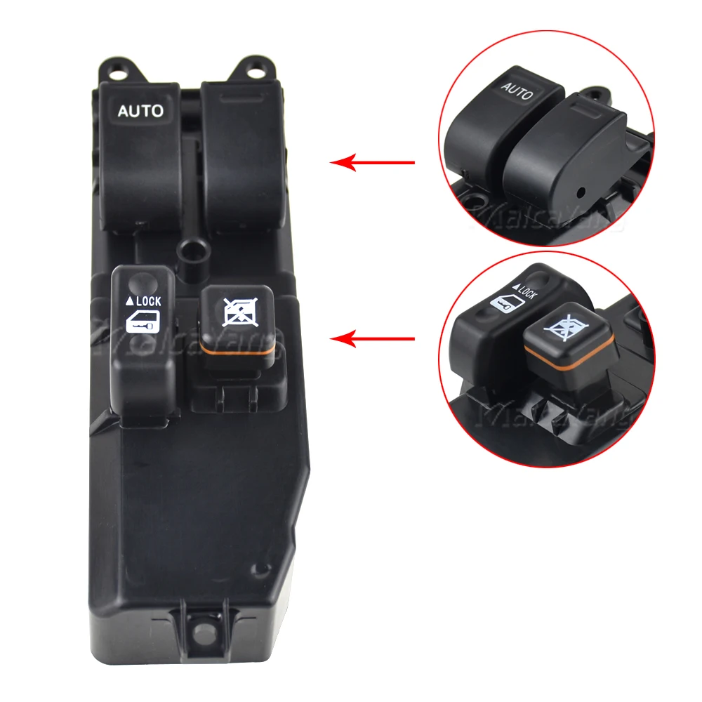 

New Electric Power Master Window Switch 2006-2014 For Toyota Hiace 84820-26211 8482026211