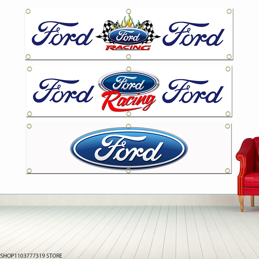60X240 см для F-Fords гоночный баннер флаг полиэстер с принтом гаражные настенные