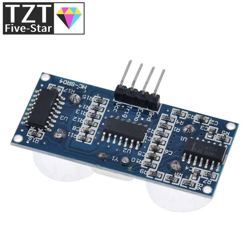 Ультразвуковой датчик TZT HC-SR04 HCSR04 в мир детектор волн Модуль дальности HC SR04 Датчик