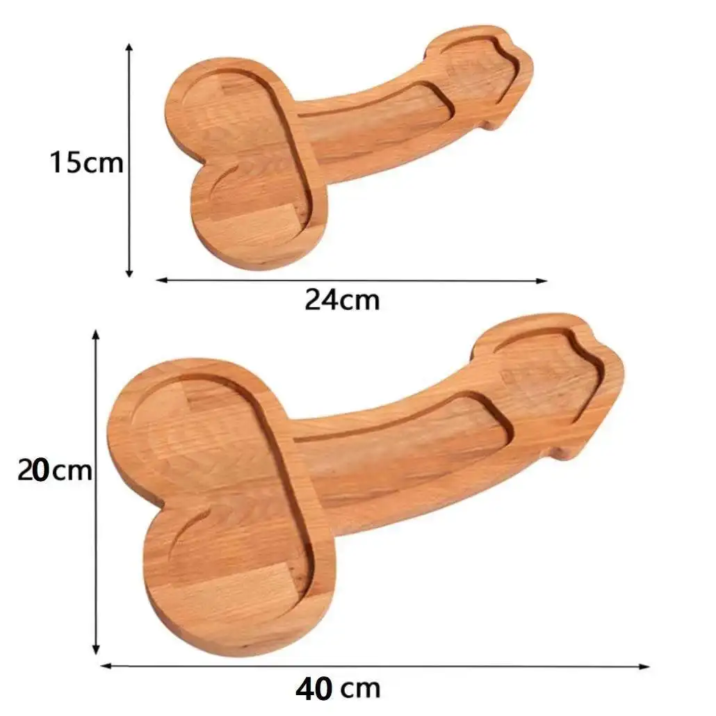 

Spoof outdoor camping picnic wooden dinner plate bachelor party bird plate