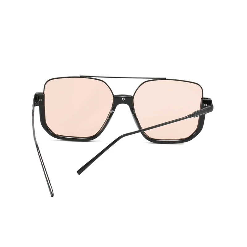 Женские винтажные солнцезащитные очки SHONEMES большие в полуоправе с защитой от