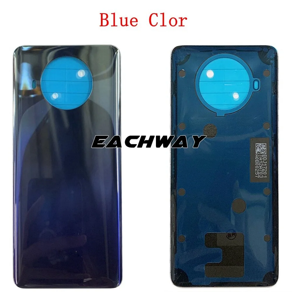 Задняя крышка для Xiaomi Redmi Note 9 Pro задняя аккумулятора стеклянная корпуса Mi 10T Lite