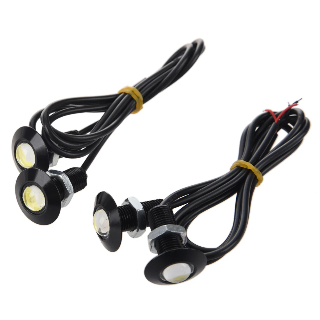 

4pcs 1.5W Car LED Eagle Eye Daytime Running DRL Light Tail Backup Light White 12V